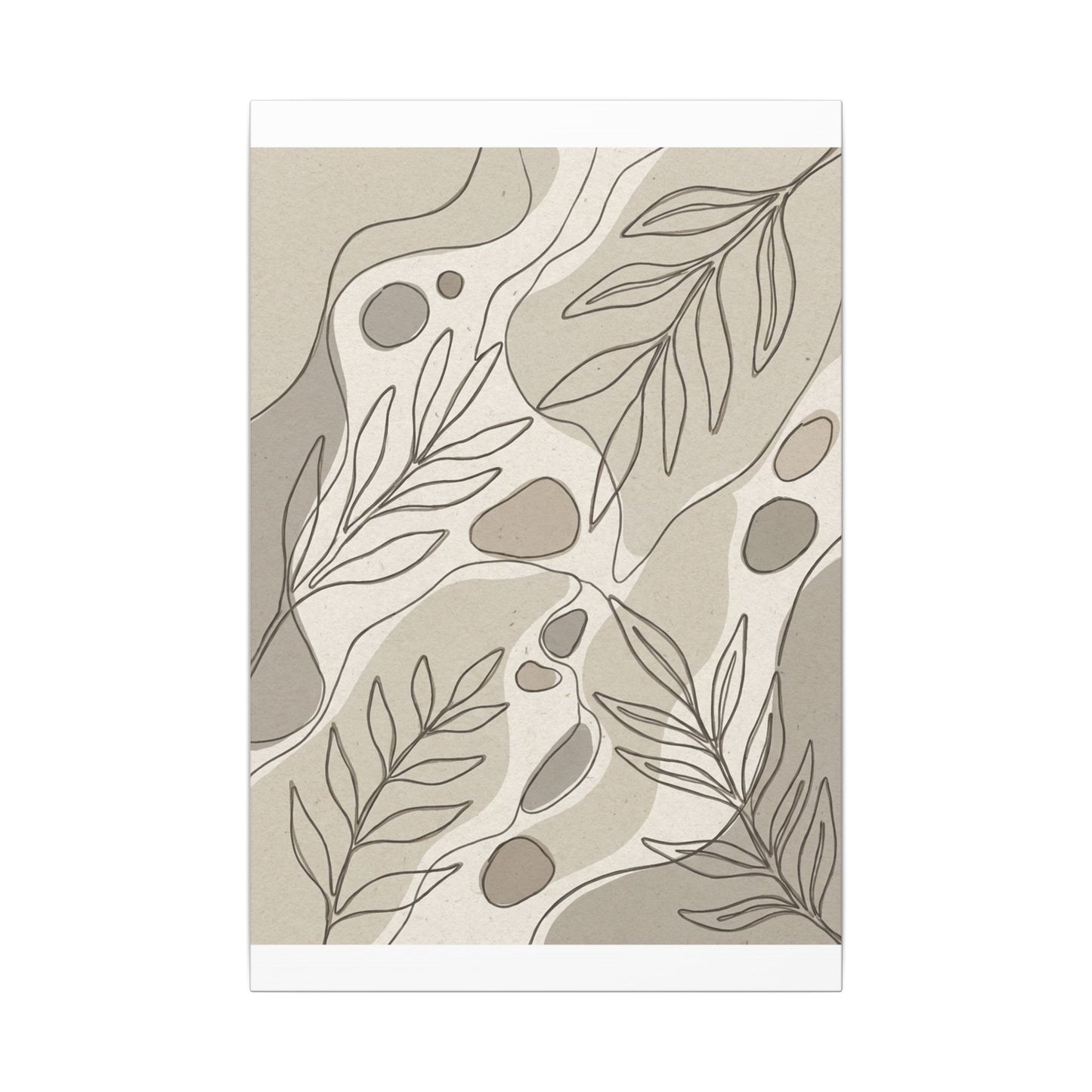 Japandi Minimal Line Canvas Art