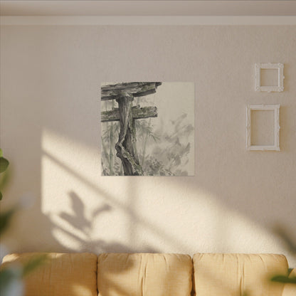 Torii Gate Summer Canvas Art | Zen Tranquil Design