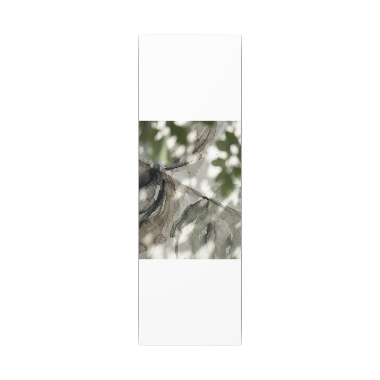 Spring Paper Fold Watercolor Canvas Art | Warm Decor