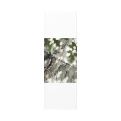 Spring Paper Fold Watercolor Canvas Art | Warm Decor