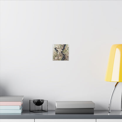 Silk Drape Summer Canvas Art | Japandi Cozy Design