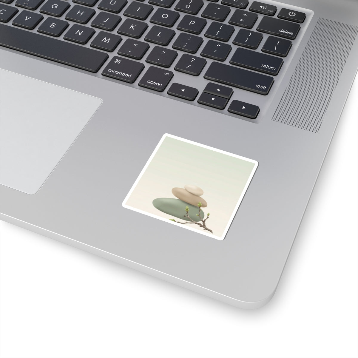 Dawn River Stones Sticker - Japandi Fukinsei