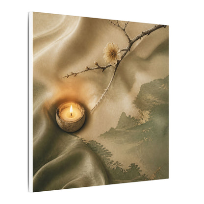 Silk Drape Japanese Pattern Canvas Art | Warm Japandi Art