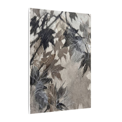 Shadow Play Texture Canvas Art | Cozy Japandi Art