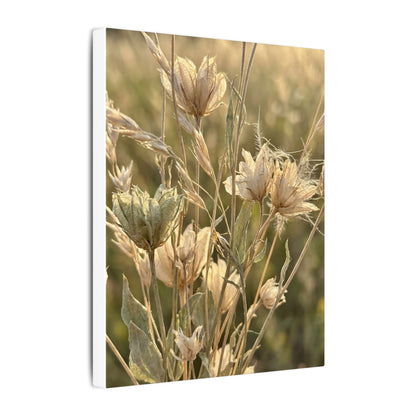 Summer Dried Flowers Minimal Line Canvas Art | Cozy Decor