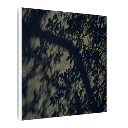 Atmospheric Shadow Play Canvas Art - Moody Minimal Dark Japandi
