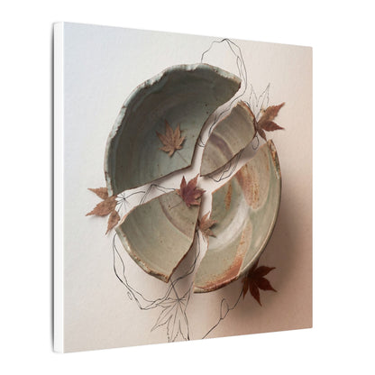 Dawn Ceramic Bowl Canvas Art - Japandi Fukinsei