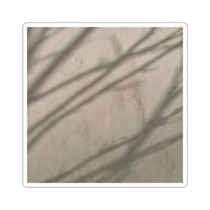 Shadow Play Winter Sticker | Japandi Cozy Design