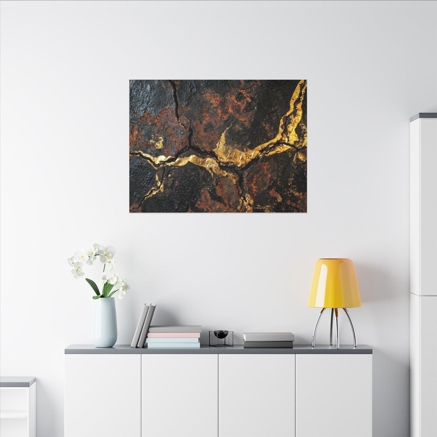 Kintsugi Broken Beauty Canvas Art