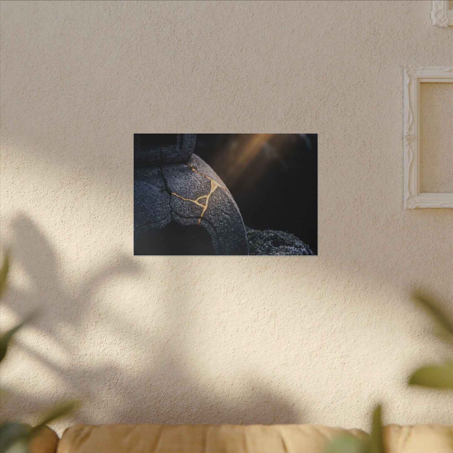 Ma Moonlit Garden Canvas Art - Kintsugi Broken Beauty
