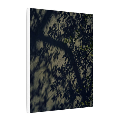 Atmospheric Shadow Play Canvas Art - Moody Minimal Dark Japandi