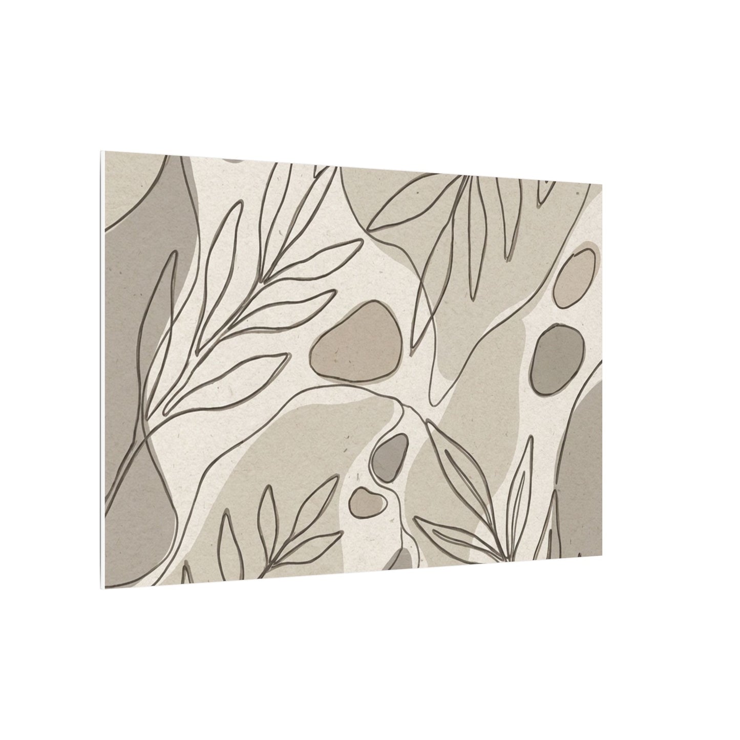 Japandi Minimal Line Canvas Art