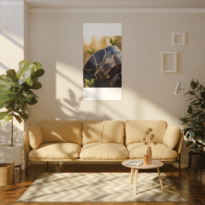 Fukinsei Rust Patina Canvas Art - Kintsugi Gold Repair