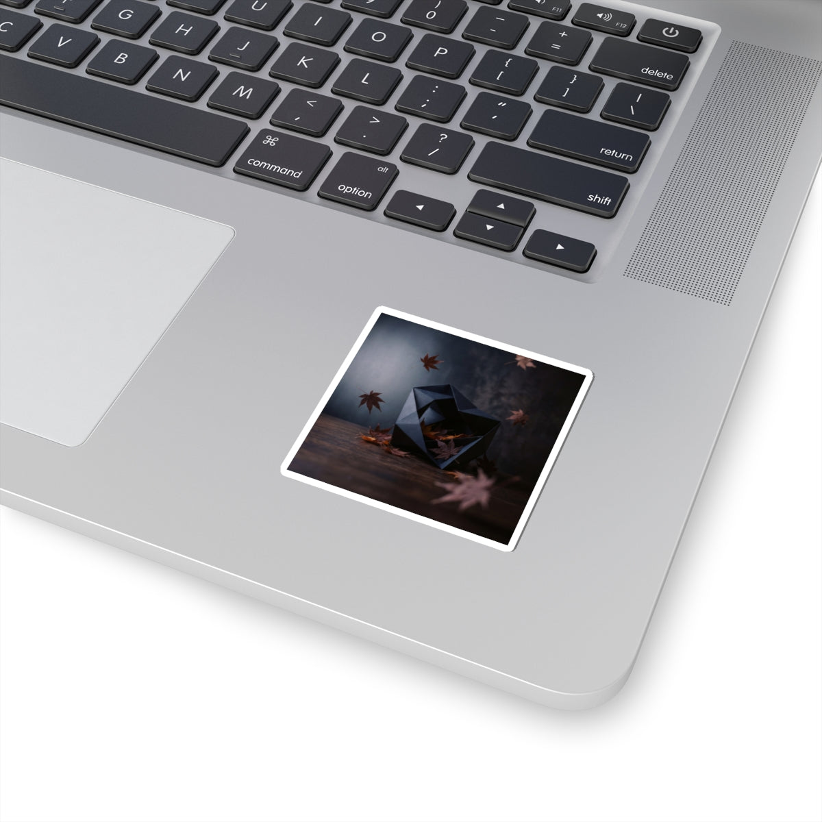 Luxurious Paper Fold Sticker - Shadow Zen Dark Japandi