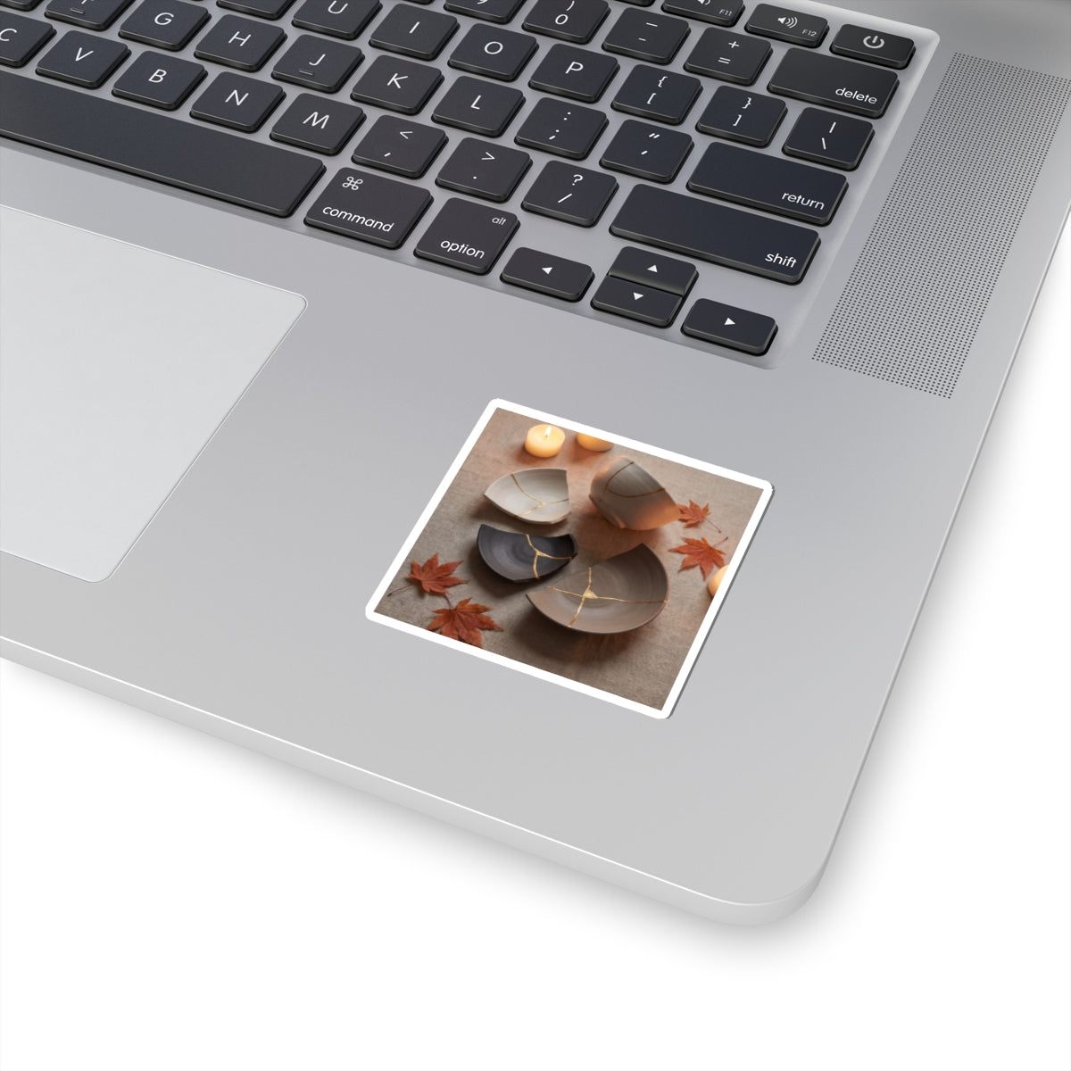 Candlelight Broken Pottery Sticker - Japandi Ma