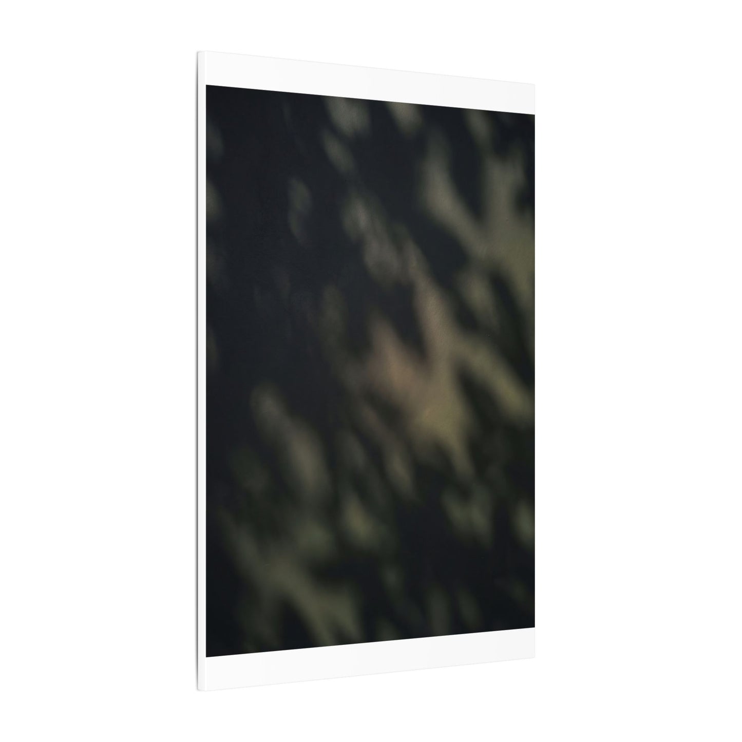 Dappled Shadow Play Canvas Art - Dark Japandi Ma