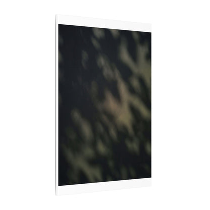 Dappled Shadow Play Canvas Art - Dark Japandi Ma