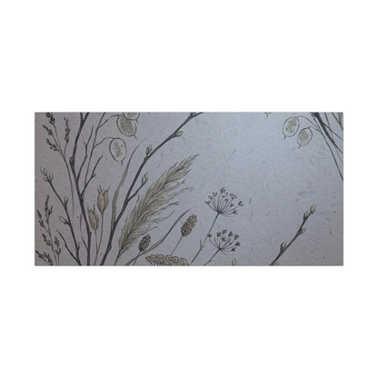 Spring Dried Flowers Japanese Pattern Canvas Art | Cozy Decor