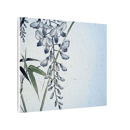 Zen Wisteria in Moonlight | Ukiyo E Inspired Canvas Art