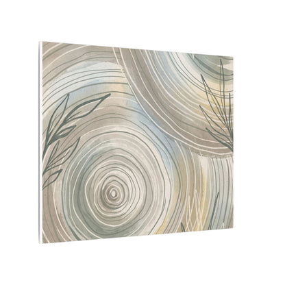 Kanso Water Ripple Canvas Art - Japandi Minimal Line