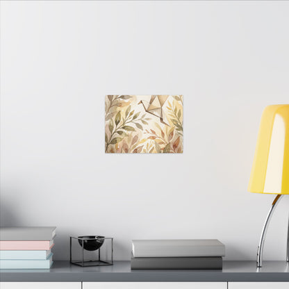Fukinsei Paper Fold Canvas Art - Japandi Watercolor