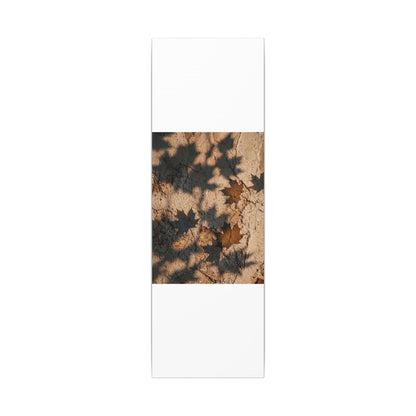 Cozy Shadow Play Canvas Art - Texture Japandi