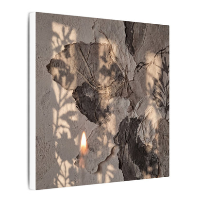 Shadow Play Summer Canvas Art | Japandi Elegant Design