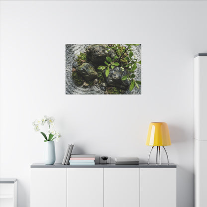 Zen Ceramic Bowl in Dappled | Karesansui Canvas Art