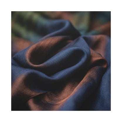 Summer Silk Drape Shadow Zen Canvas Art | Sophisticated Decor