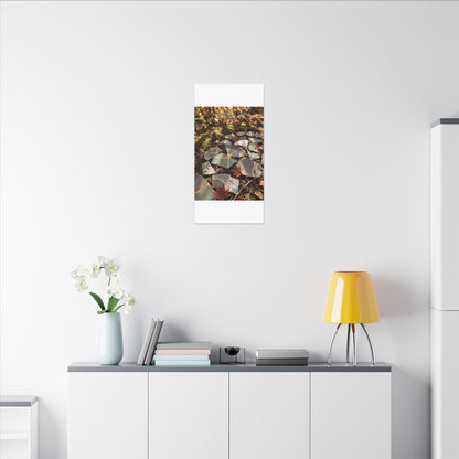 Broken Pottery Japanese Pattern Canvas Art | Elegant Japandi Art