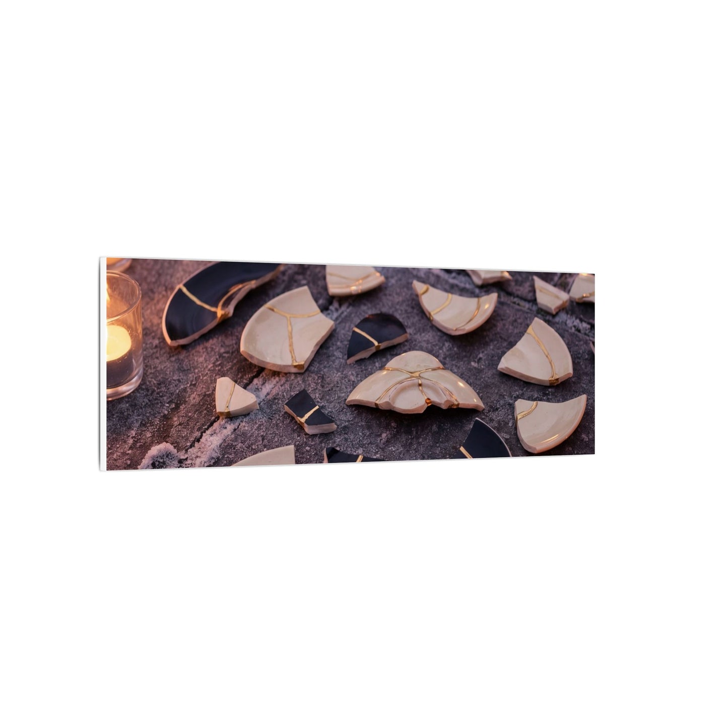 Winter Broken Pottery Broken Beauty Canvas Art | Beautiful Decor