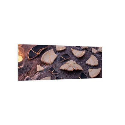 Winter Broken Pottery Broken Beauty Canvas Art | Beautiful Decor