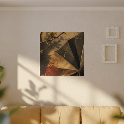 Ma Paper Fold Canvas Art - Kintsugi Broken Beauty