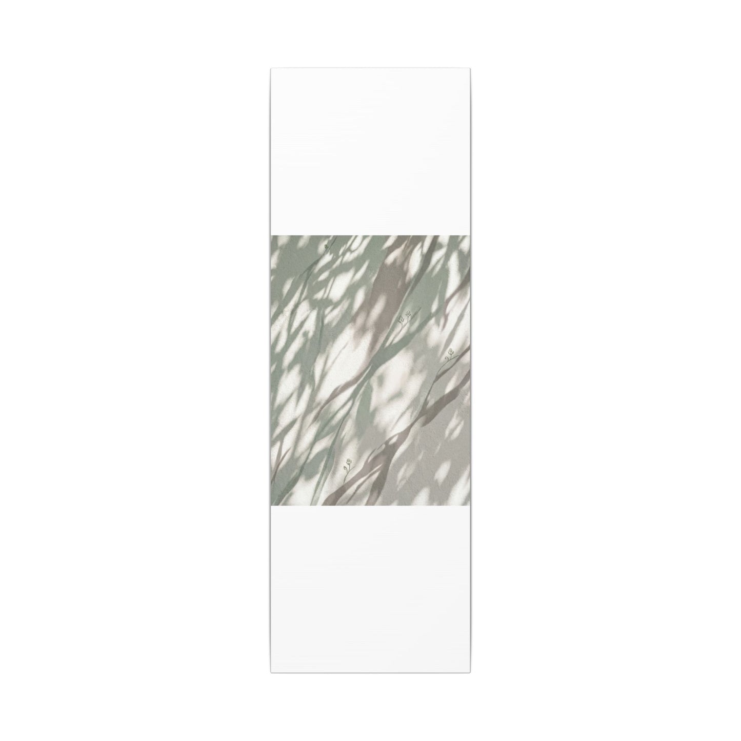 Japandi Shadow Play in Dappled | Japanese Pattern Canvas Art