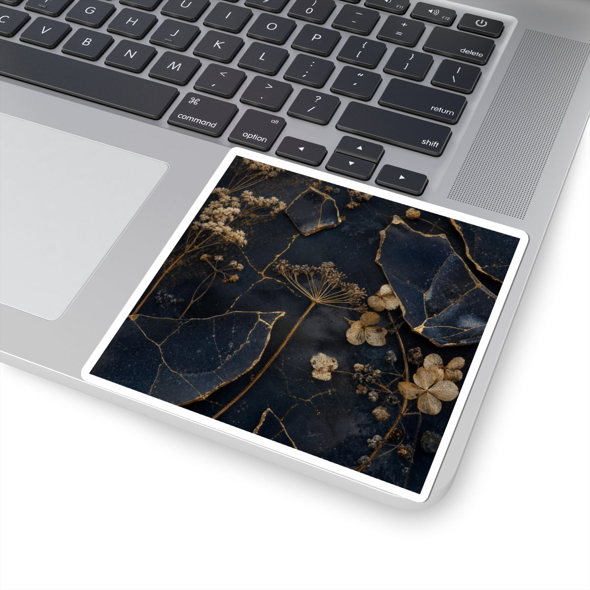 Ma Dried Flowers Sticker - Kintsugi Broken Beauty