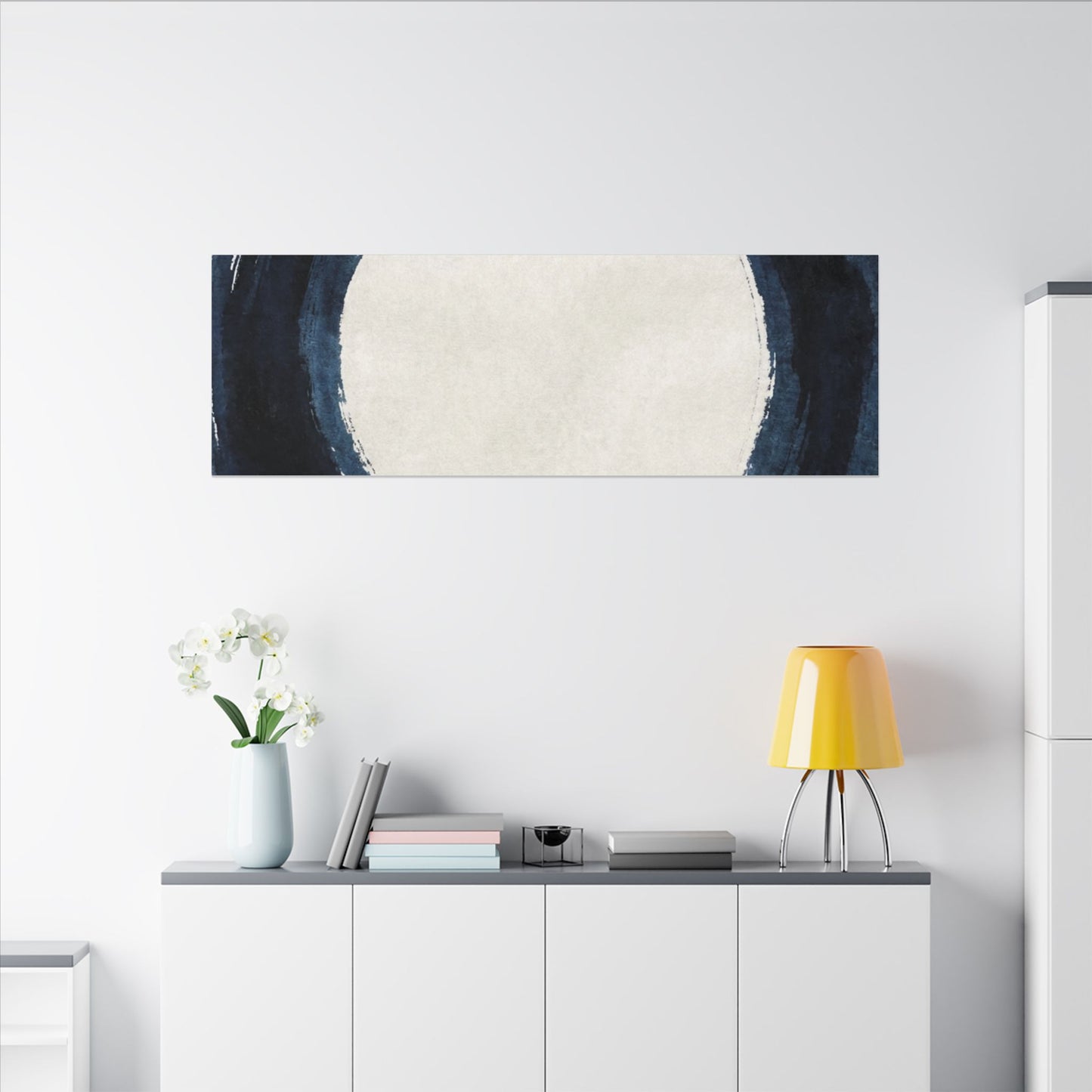 Balanced Meditation Zen Enso Canvas Art