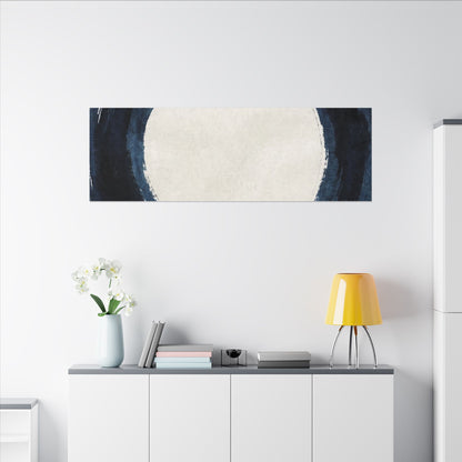 Balanced Meditation Zen Enso Canvas Art