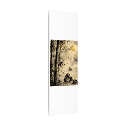Peaceful Bamboo Grove Canvas Art - Karesansui Zen
