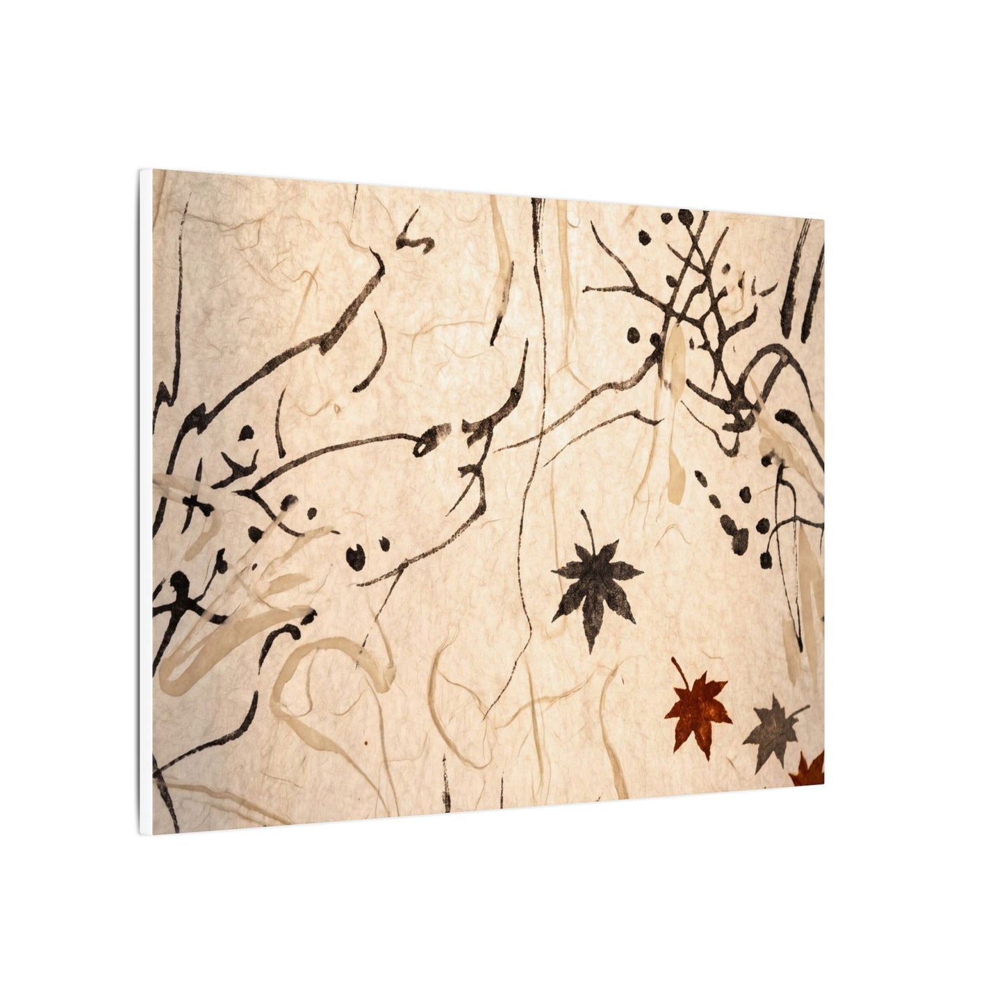 Golden Hour Shoji Screen Canvas Art - Japandi Fukinsei