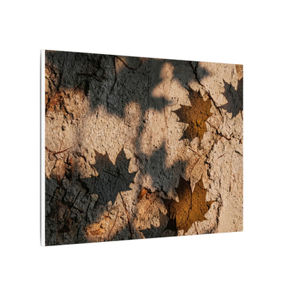 Cozy Shadow Play Canvas Art - Texture Japandi