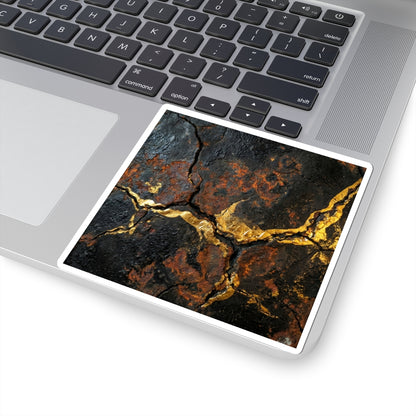 Kintsugi Broken Beauty Sticker Art Print
