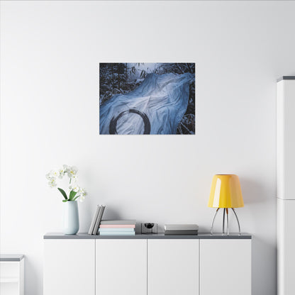 Moonlight Silk Drape Canvas Art - Zen Datsuzoku