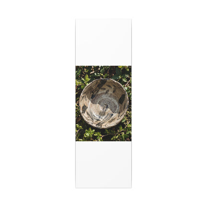 Elegant Ceramic Bowl Canvas Art - Japanese Pattern Japandi