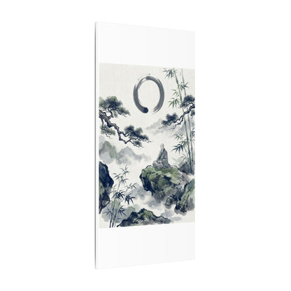 Zen Sumi-e Canvas Art