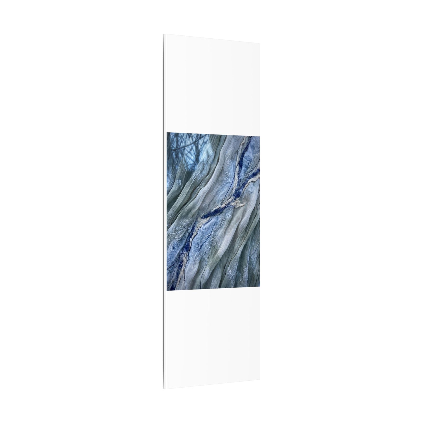 Moonlight Silk Drape Canvas Art - Japandi Mono No Aware