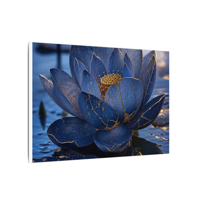 Kintsugi Lotus Flower in Dawn | Broken Beauty Canvas Art