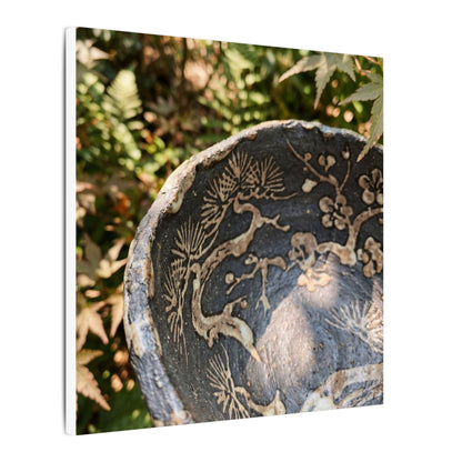 Ceramic Bowl Canvas Art | Summer Japandi Japanese Pattern Art
