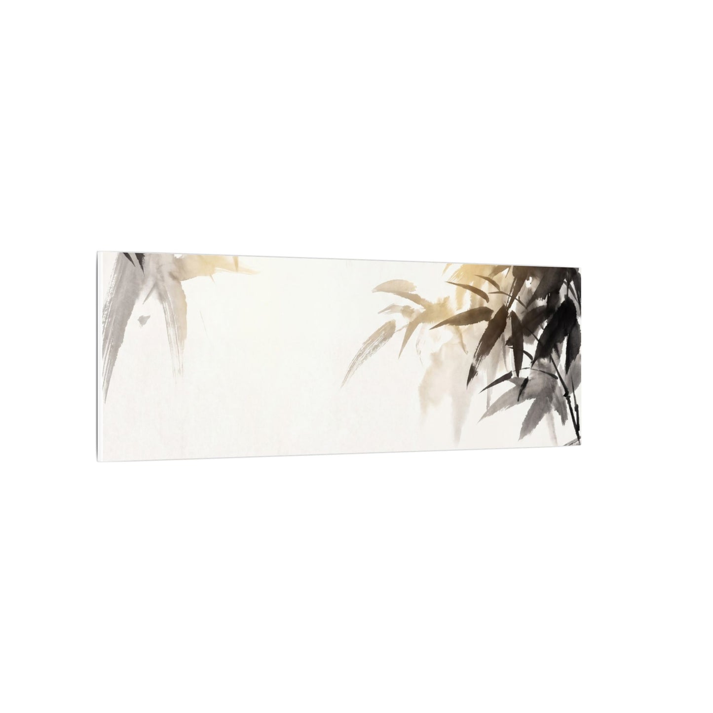 Tea Ceremony Sumi E Canvas Art | Serene Zen Art