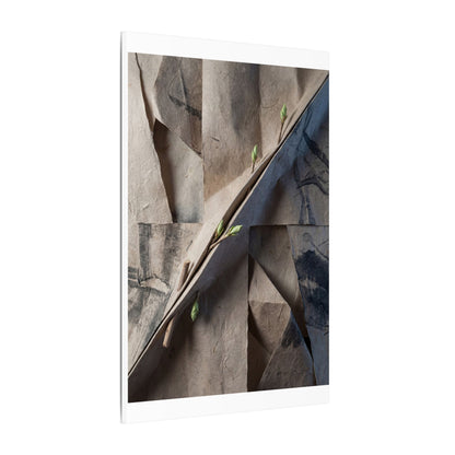 Paper Fold Canvas Art | Spring Japandi Japanese Pattern Art