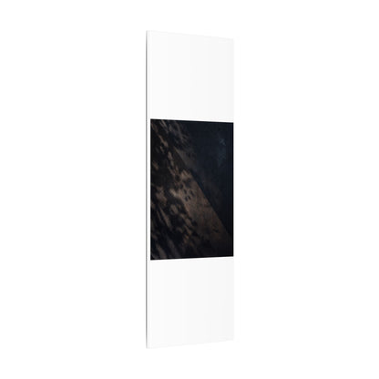 Shadow Play Winter Canvas Art | Dark Japandi Moody Design